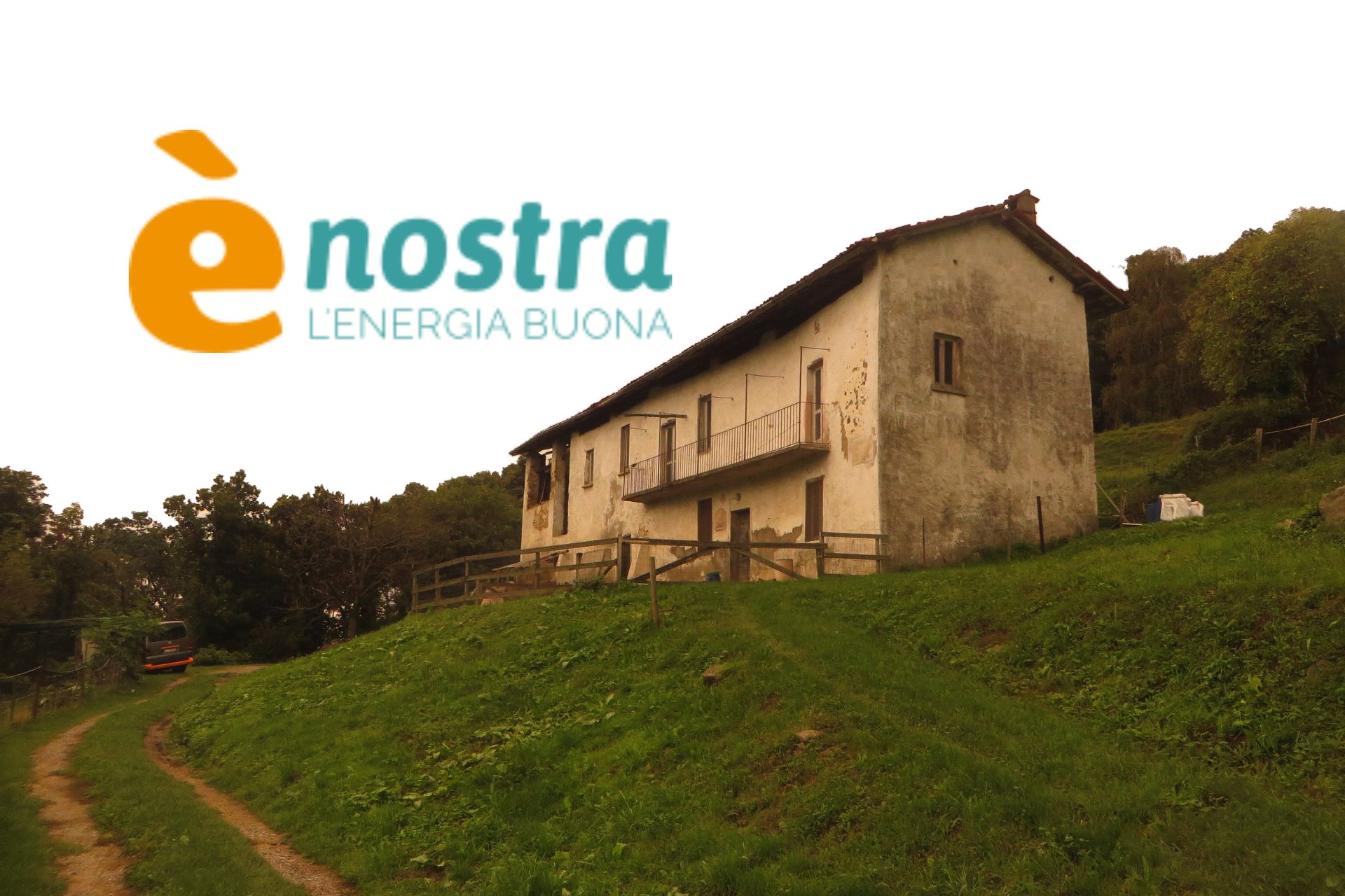 Passa anche tu a ènostra con il codice sconto #44LIBERISOGNI e sostieni Cascina Rapello