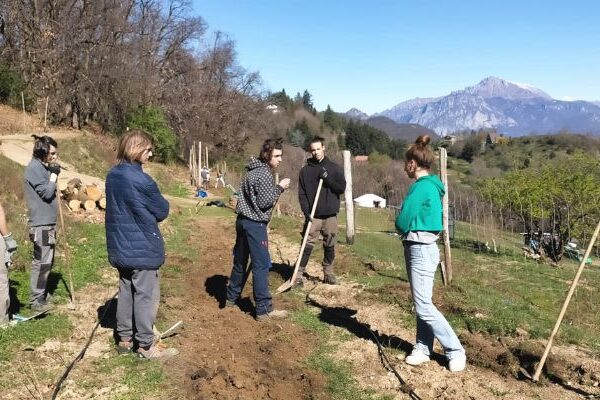 Studenti dell’agricolo con “le mani in pasta” a Cascina Rapello